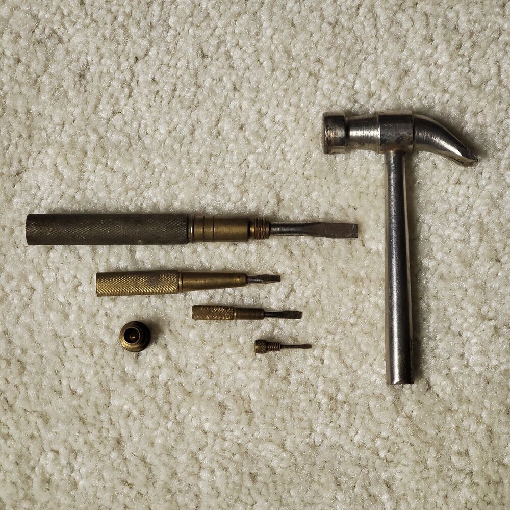 VTG GAM Nesting Flathead Screwdriver Hammer Lancaster PA Complete Full Metal